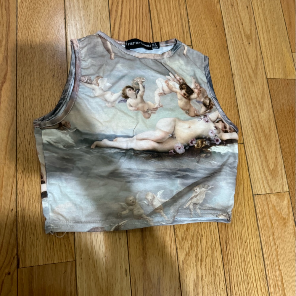PLT crop top size US 4 never worn